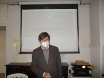 Il prof. de Martino prova il sonoro