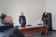 Si apre l’assemblea pubblica con Paolo D’Eugenio, presidente del Consiglio Mun. Roma XII, e con Silvia Crescimanno Presidente del Municipio Roma XII