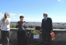 Saluti a Sabrina Alfonsi presidente Municipio Roma I e a Enrico Luciani pres. A. Cipriani e Comitato Gianicolo
