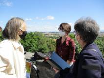 Sabrina Alfonsi dialoga con Anna Barenghi, responsabile Biblioteca Villa Corsini