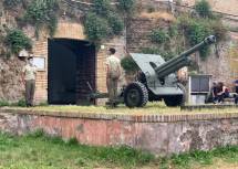 Lo sparo del cannone