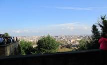 Che panorama salendo dal cannone