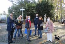 Massimo Capoccetti spiega il monumento di Garibaldi