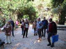 Si entra a Villa Sciarra e la guida della visita passa a Giacomo Bucolo