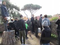 Si sale sul sesto bastione; da lì si percorrerà la strada dei francesi in Villa verso l’ottavo bastione