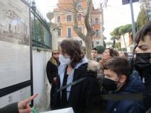 Villa Spada: i ragazzi leggono la difesa dei bersaglieri lombardi e la morte di Luciano Manara