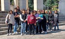 Gruppo di classe al Mausoleo dei Caduti per Roma