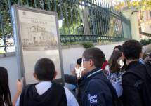 L’estrema difesa a Villa Spada, dalla lettura del pannello illustrativo
