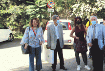 Arriva la guida Daniela Donghia che si unisce a Giacomo Bucolo, alla prof.ssa Annapaola Fornaci e a Enrico Luciani: mostrerà anche la palla di cannone incastrata tra le rocce