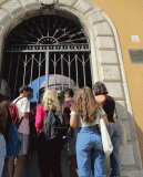 ecco il tempietto del Bramante, realizzato da Donato Bramante del 1502 al 1509