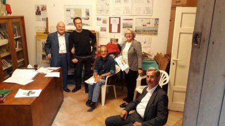 Da sinistra a destra: Enrico Luciani, Paolo Calbucci, Massimo Capoccetti, Marisa Pietracci e Giacomo Bucolo